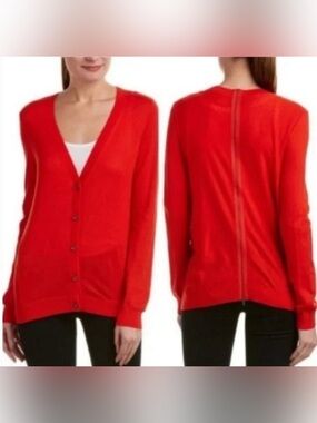 CAbi Cobblestone Lightweight Back Zip Cardigan Style Number 3155